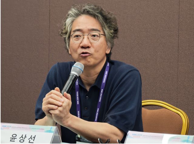 윤상선 연세대학교 의과대학 미생물학교실 교수(의학박사) 겸 바이오미 대표이사. (사진=김지완 기자)