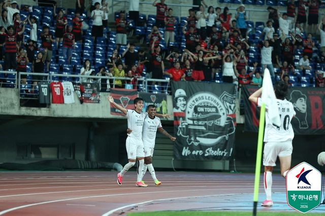 포항 스틸러스. 사진=한국프로축구연맹