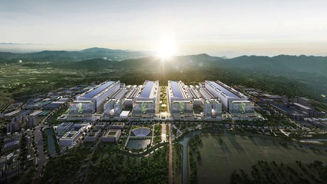 SK하이닉스 용인 반도체 클러스터 예상 조감도.(사진=SK하이닉스)