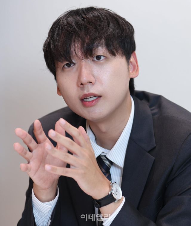 [이데일리 노진환 기자] 정민철 더불어민주당 최고위원 후보가 13일 서울 영등포구 여의도동의 한 카페에서 이데일리와 인터뷰를 하고 있다.