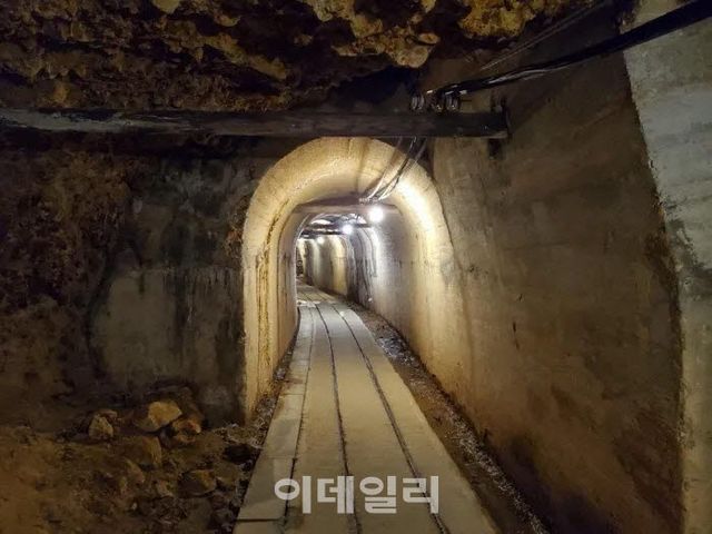사도광산을 대표하는 아이카와 금은산의 갱도의 모습[연합뉴스 제공]