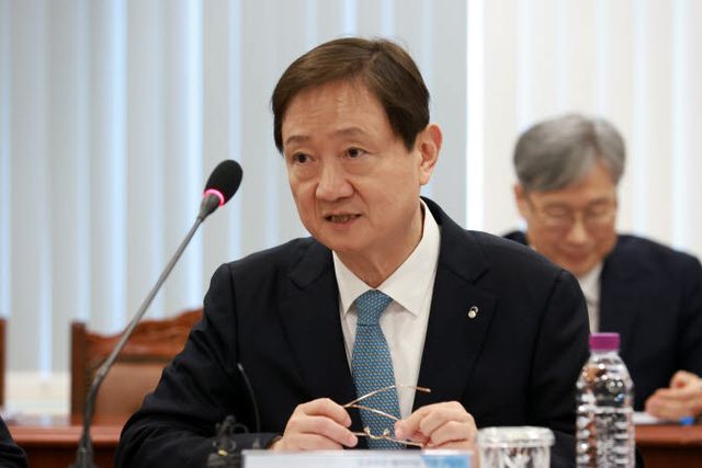 이찬진 금융감독원장이 7일 서울 영등포구 금감원 본원에서 열린 ‘금융보안 패러다임 전환 간담회’에서 발언하고 있다.(사진=금감원 제공)