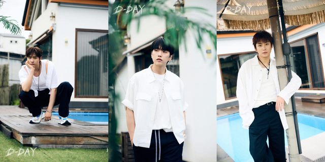 왼쪽부터 B1A4 신우, 산들, 공찬.(사진=히읗피읖)