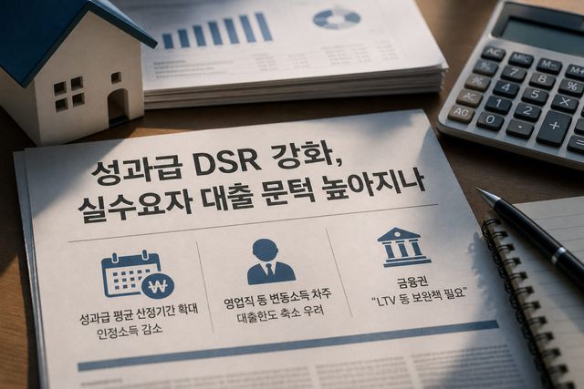 금융당국이 성과급 등 일시적으로 증가한 소득의 평균 산정기간 확대를 검토하는 가운데 실수요자 대출 한도 축소 우려가 커지고 있다.(사진=챗GPT)