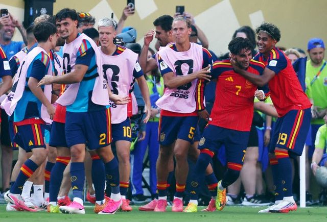 스페인 축구 대표팀. 사진=AFPBB NEWS