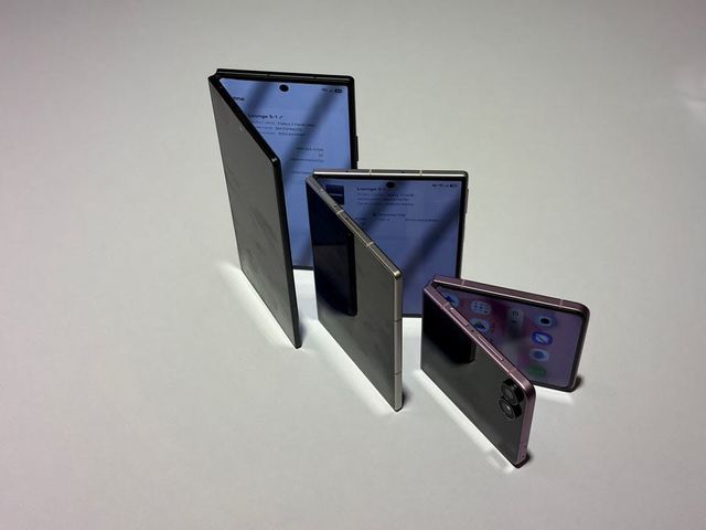 삼성 갤럭시 Z 폴드8 울트라, 폴드8, 플립8 (사진=신영빈 기자)
