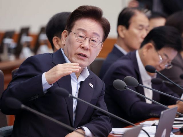 이재명 대통령이 지난 21일 청와대에서 열린 국무회의에서 발언하고 있다.(사진=연합뉴스)