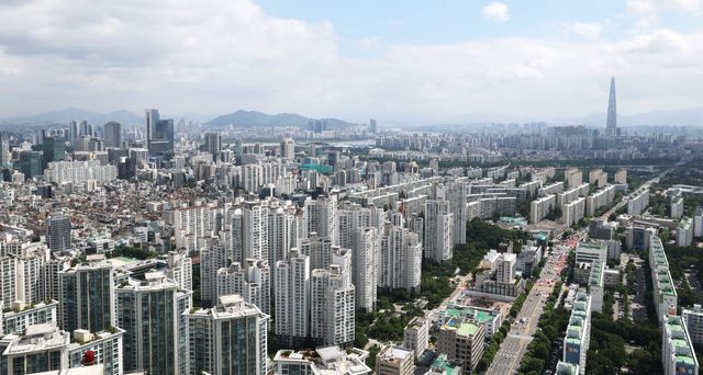서울 강남 일대 아파트 등 전경_[연합뉴스 자료사진]