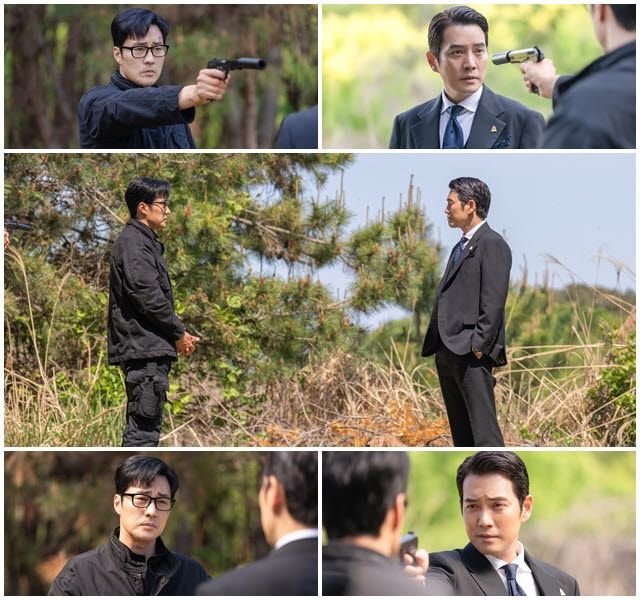 ‘김부장’ 소지섭vs주상욱, 서로 향해 총구 겨눴다