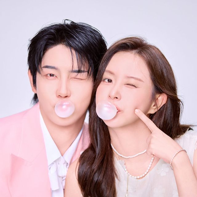 박현호(왼쪽), 은가은(사진=엠오엠엔터테인먼트)