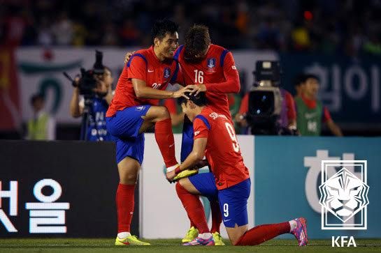 2014년 한국 대 베네수엘라 경기 모습. 사진=대한축구협회