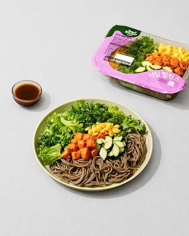 스윗밸런스, 저당 메밀면 샐러드로 여름 냉장 간편식 시장 동시 공략