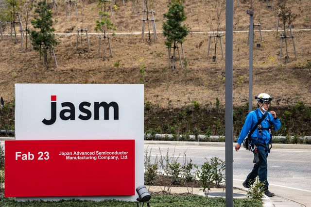 일본 구마모토현에 위치한 TSMC 생산법인 JASM. (사진=AFP)