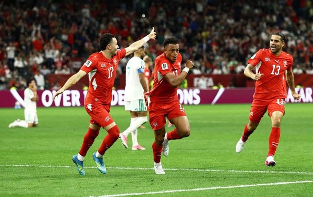 스위스 축구 대표팀. 사진=AFPBB NEWS