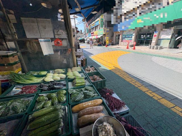 29일 오후 서울 양천구 목동 깨비시장 한 채소가게 앞이 손님 없이 한산한 모습이다. (사진=권아인 기자)