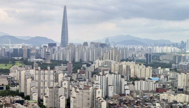서울시 한강 남쪽 아파트 전경.(사진=이데일리 노진환 기자)