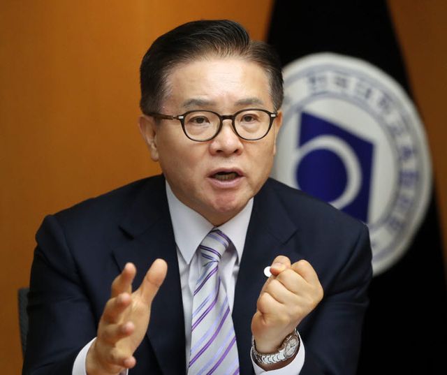 이기정 한국대학교육협의회장·한양대 총장. (사진=김태형 기자)