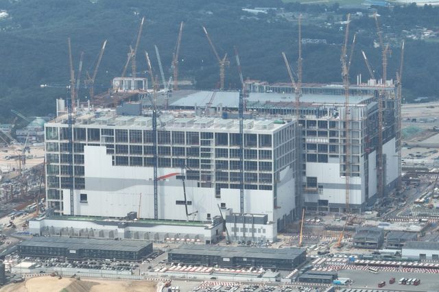 지난달 29일 경기도 용인시 용인반도체클러스터 일반산업단지 공사현장의 모습.(사진=연합뉴스)