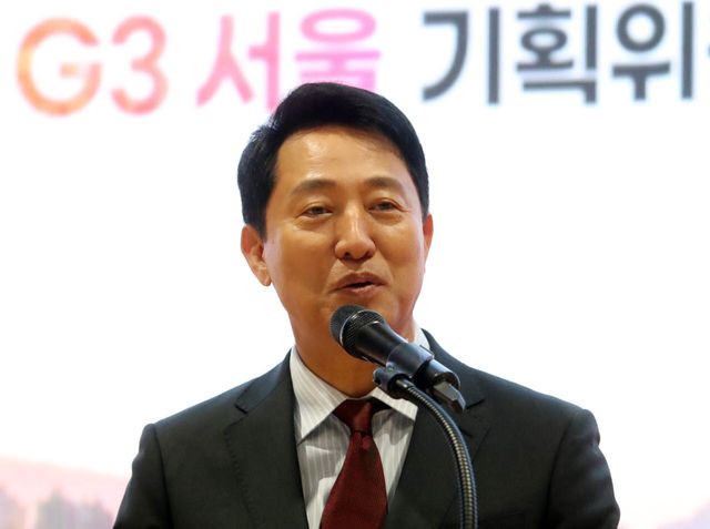 오세훈 서울시장(사진=김태형 기자)