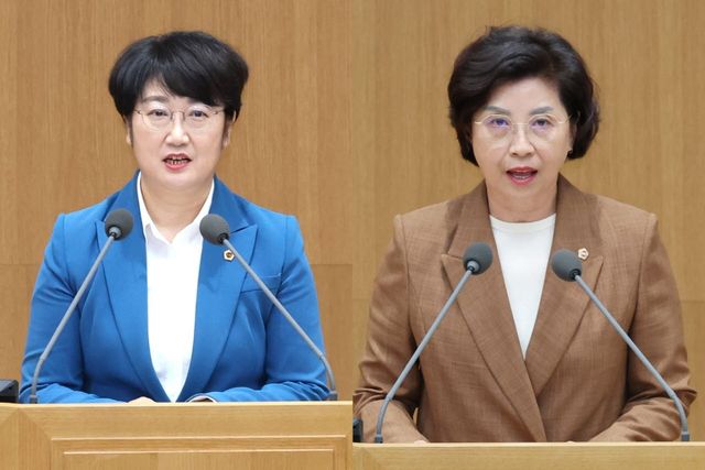 고은정, 김미숙 부의장.(사진=경기도의회)