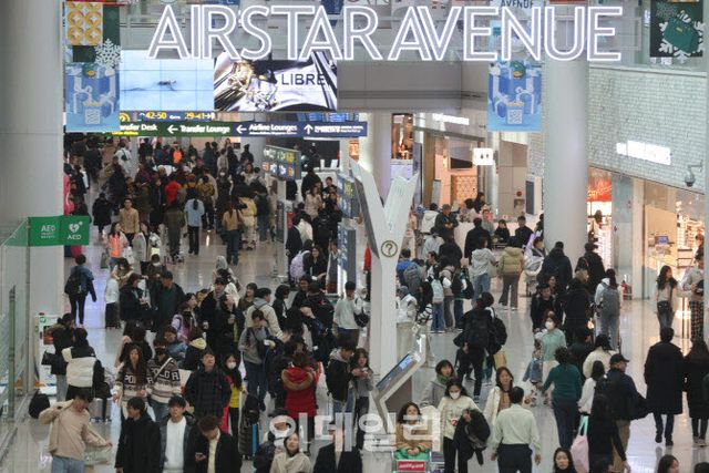 인천국제공항 면세점. (사진=이데일리 이영훈 기자)