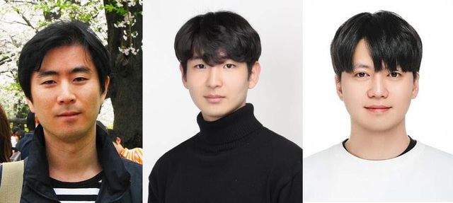 (왼쪽부터)고려대 컴퓨터학과의 허준범 교수, 고려대 정보보안시스템연구실(ISS Lab) 최경록·이웅희 연구원(공동 제1저자). (사진=고려대)