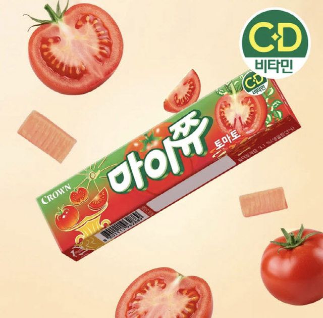 크라운제과의 마이쮸 토마토