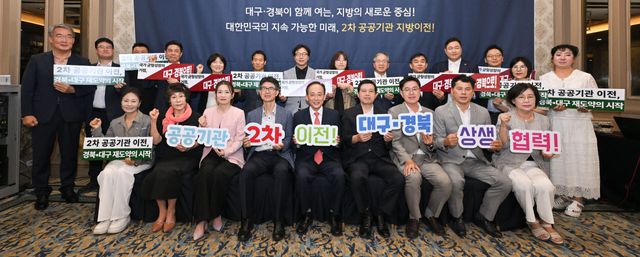 대구·경북, 2차 공공기관 유치 ‘공동전선’…산업 연계형으로 승부