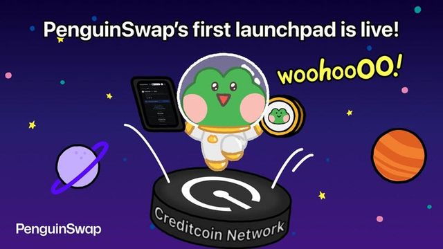 크레딧코인(Creditcoin) 기반 펭귄스왑(PenguinSwap), '$MINI' 첫 런치패드 운영