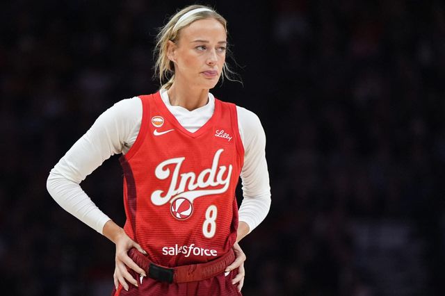 WNBA 인디애나 피버 소속의 소피 커닝햄. 사진=AP PHOTO