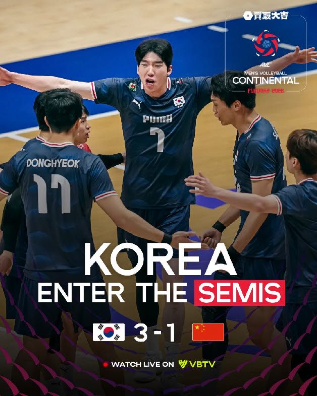 사진=아시아배구연맹 공식 SNS