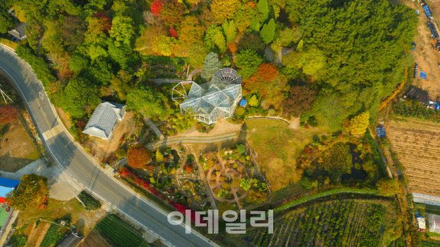 충남 태안군 천리포수목원 가을 풍경 (사진=천리포수목원)