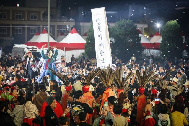 안동국제탈춤페스티벌 장면. (사진=안동시 제공)
