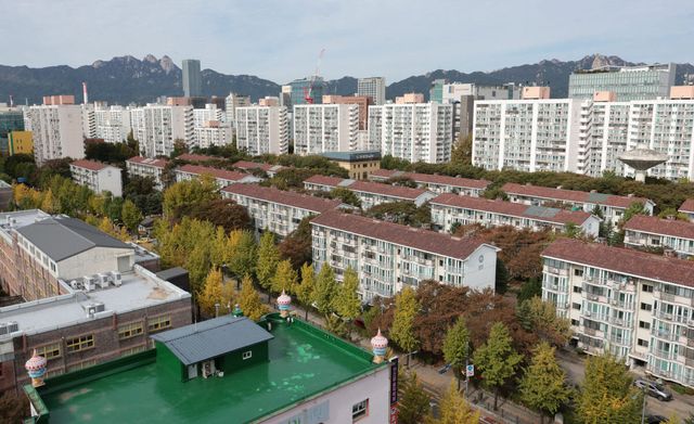 서울 노원구 상계주공5단지와 일대 아파트 모습. (사진=연합뉴스)