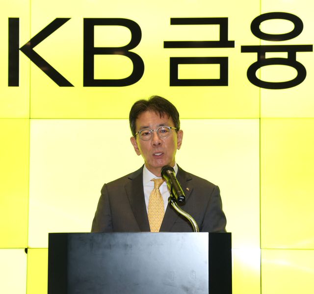 이재근 KB금융지주 차기 회장 내정자(사진=연합뉴스)