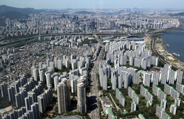 서울 송파 강남 서초 일대 아파트 단지 모습. (사진=연합뉴스)