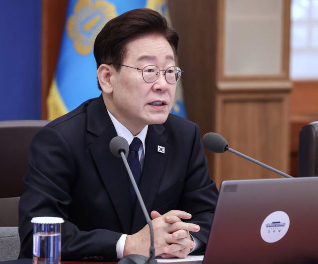 이재명 대통령이 지난 3일 청와대에서 열린 수석보좌관회의에서 발언하고 있다.(사진=연합뉴스)