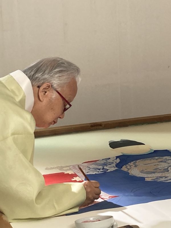 권오창 화백.
