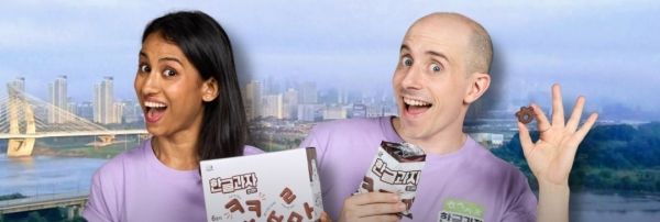 ​방송인 타일러 라쉬와 인도 출신 니디 아그라왈(사진=타일러 라쉬)​