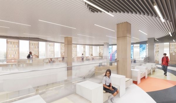 몽골 울란바토르시립도서관 별관 부지 및 층별 구성(안)