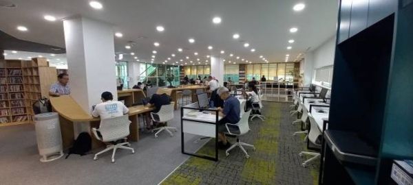 파주시 도서관 디지털 자료실(사진=파주시)