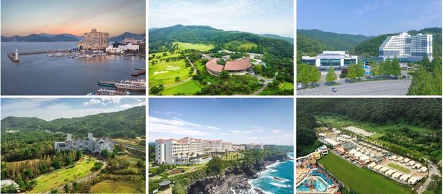 금호리조트 사업장별 전경. [사진=금호석화]