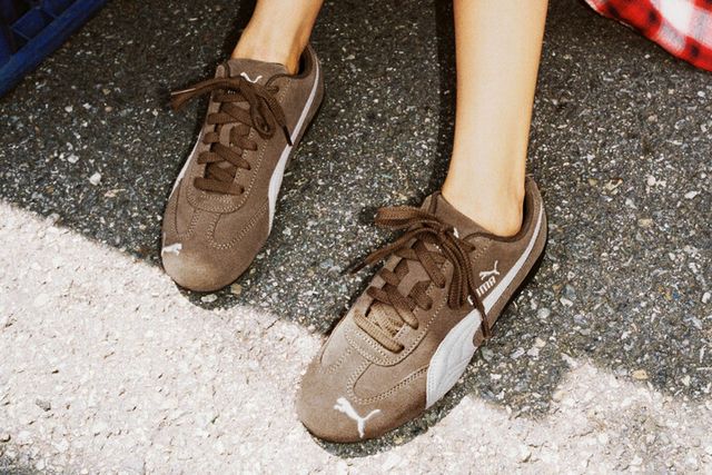 지난 6~12일 무신사가 집계한 스니커즈 랭킹 결과에서 2위를 차지한 ‘푸마 스피드캣 아카이브’ 화보 이미지. [사진=푸마]