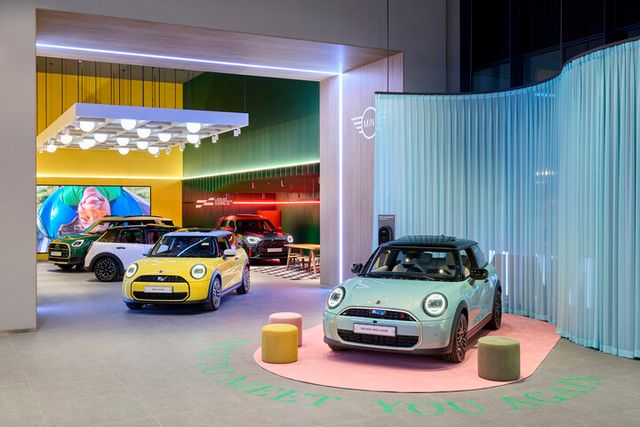 BMW 드라이빙 센터 미니 전시 존. [사진=BMW그룹코리아]