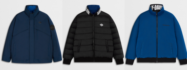 신세계인터내셔날 할리데이비슨 컬렉션스 컨버터블 3웨이 다운 점퍼. [사진=신세계인터내셔날]