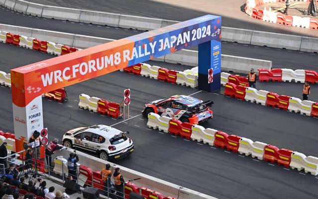 ‘2024 월드 랠리 챔피언십(WRC)’ 대회 모습. [사진=현대차]