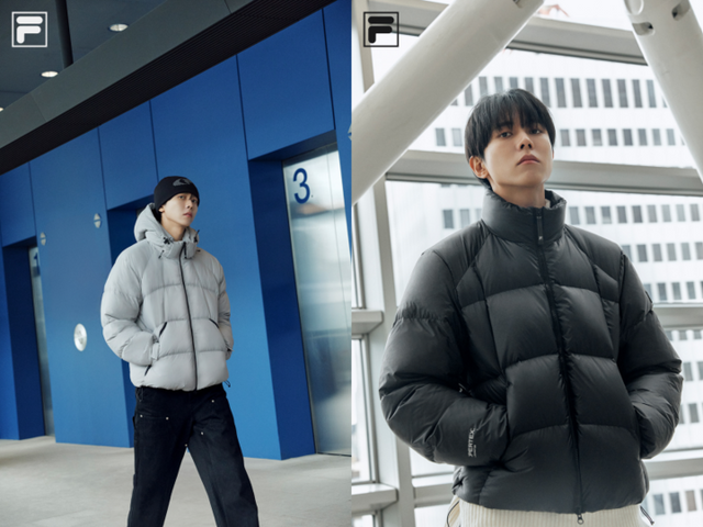 휠라 ‘플로우 다운’ 화보. [사진=휠라]