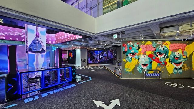 하이커스트리트 아트스트리트 ‘디제이스테이션’. [사진=한국관광공사]