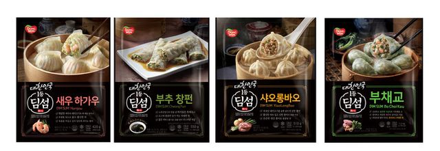 동원F&B 딤섬 4종 이미지. [사진=동원F&B]