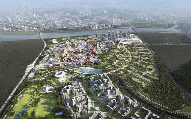 화성국제테마파크 복합개발사업 ‘스타베이 시티’ 조감도. [사진=신세계프라퍼티]